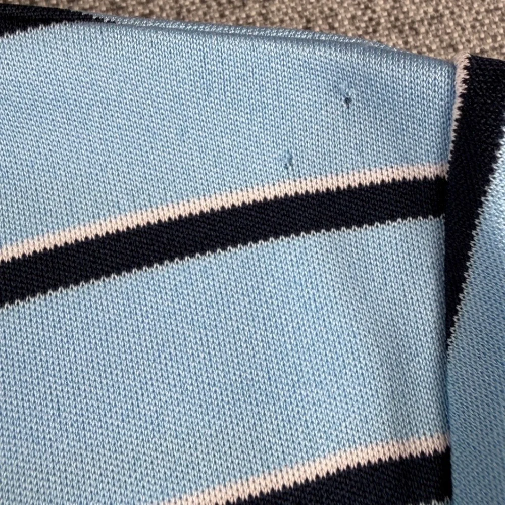 Polo Ralph Lauren Golf Polo‎ Men Large Blue Striped Torrey Pines 121st US Open
